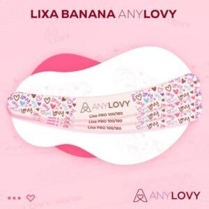 Lixas de unha banana lavável 100/180
