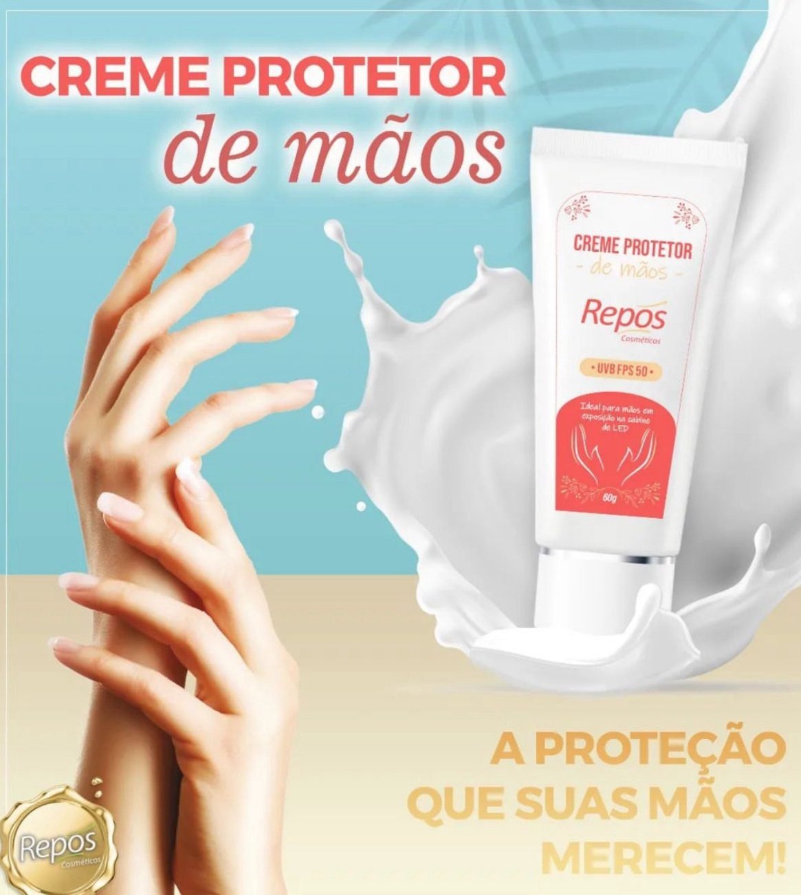 Creme Protetor p/ Mãos