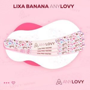 Lixas de unha Banana Lavável 100/180