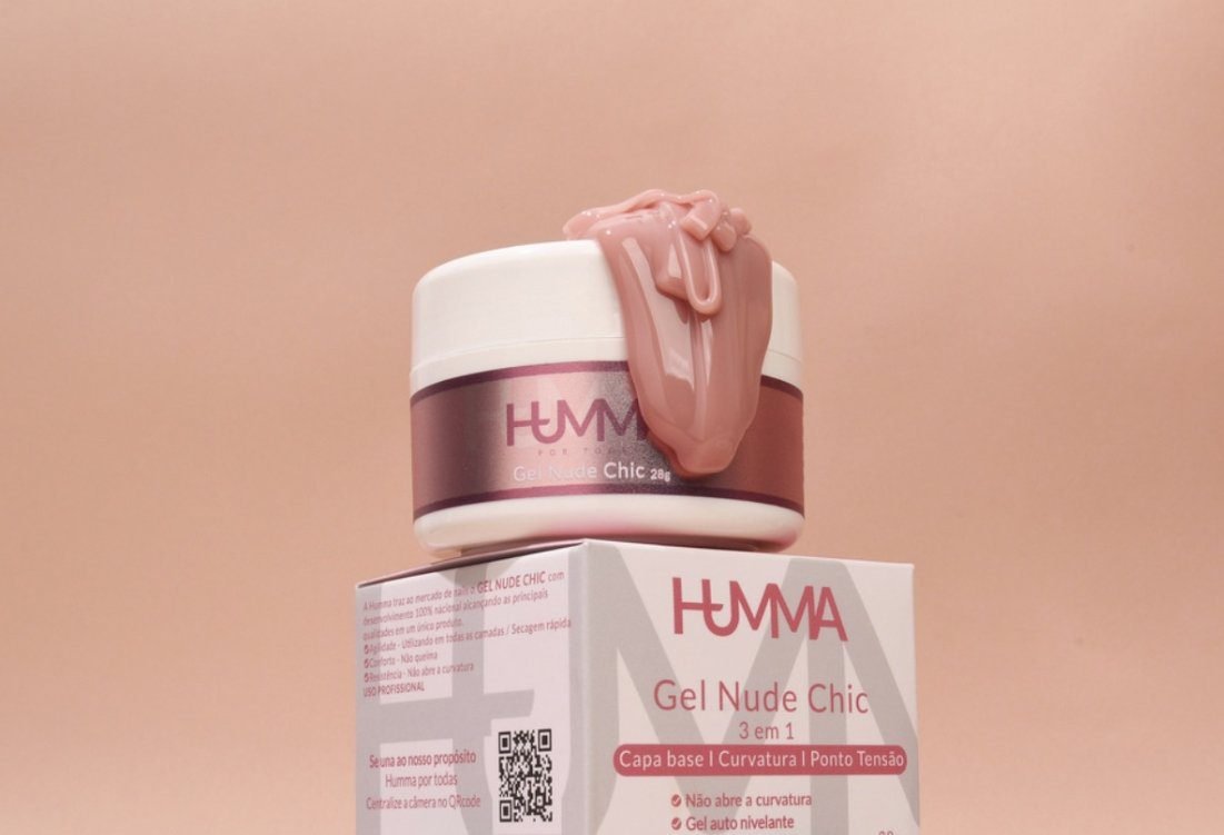 Gel Nude Chic 3 em 1 - 28g