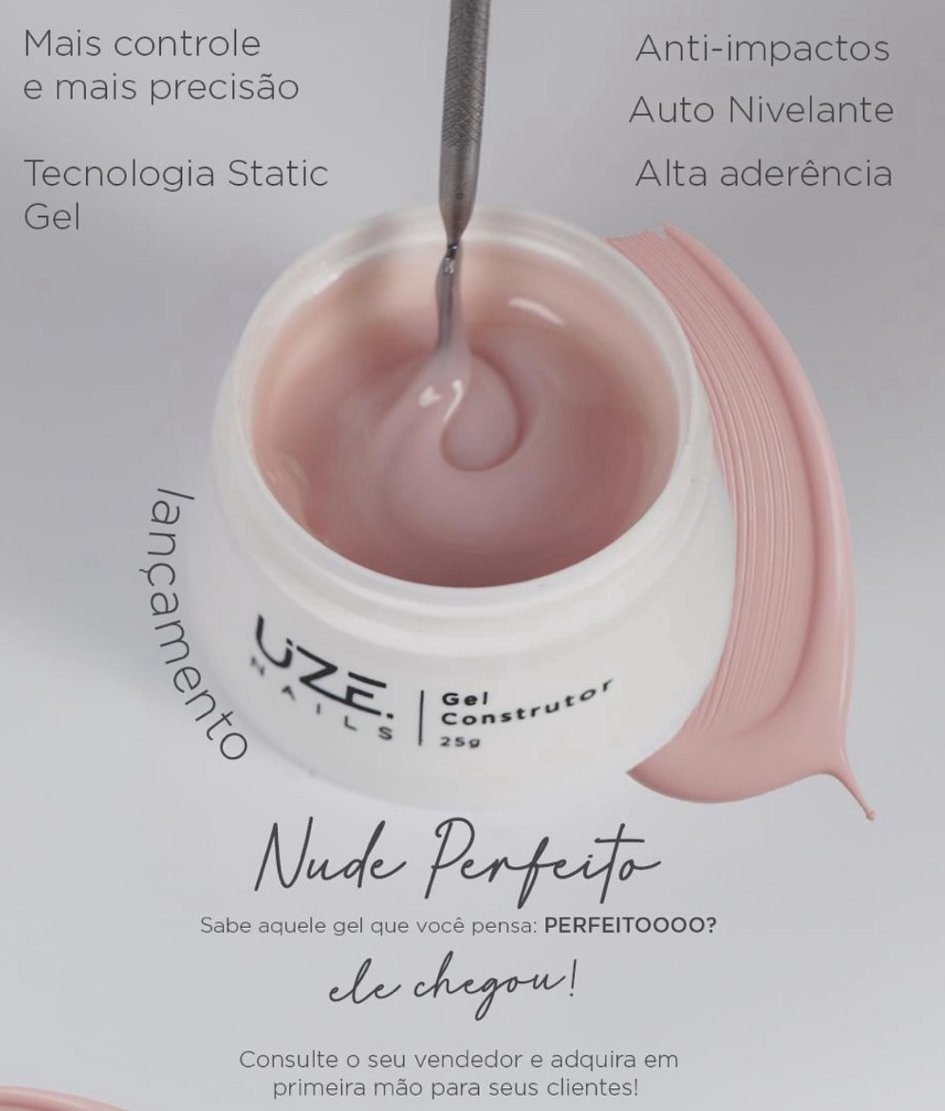 Gel Const Nude  Perfeito LANÇAMENTO