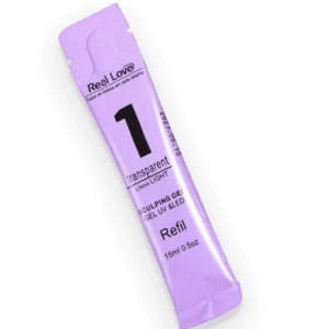 Gel de Unha Real Love Refil Sculping Transparent Linha Light 1 15ml