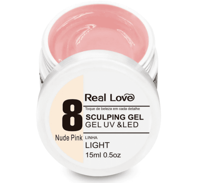 Real Love Pote Gel Sculpting Light Nude Pink 8 15ml