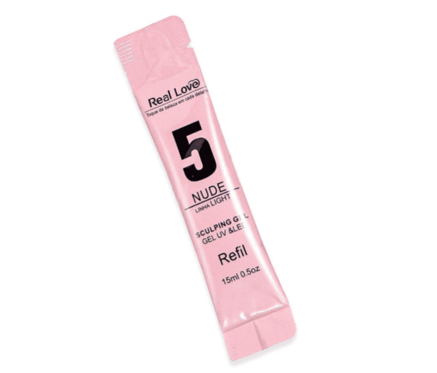 Real nail gel Love Refill Nude Line Light 5 15ml