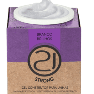 Branco Brilhos 34g Ecoline Strong Gel