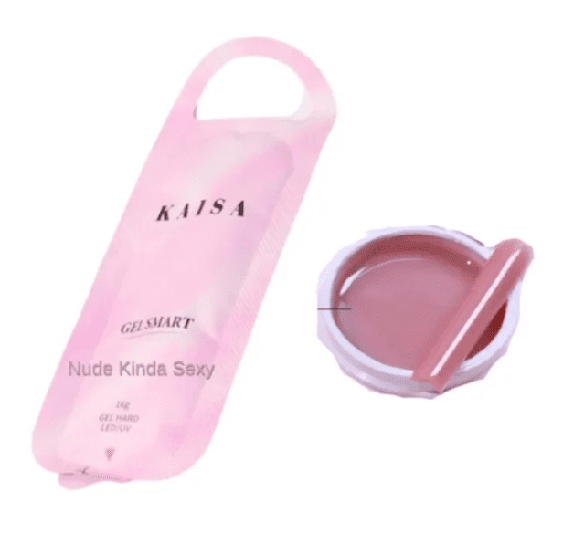 Refil Gel Smart Nude Kinda Sexy Kaisa 16g – Gel Construtor Profissional sem Preparadores