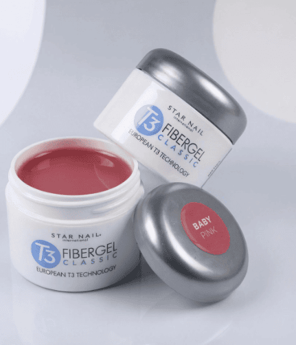GEL T3 FIBERGEL CUCCIO BABY PINK 28GR