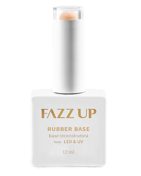 BASE RUBBER GEL NUDE FAZZ UP PROFISSIONAL - 12ML
