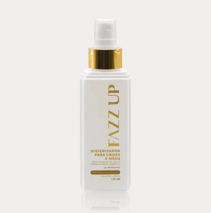 HIGIENIZADOR PISTACHE PARA UNHAS E MÃOS FAZZ UP 150ml
